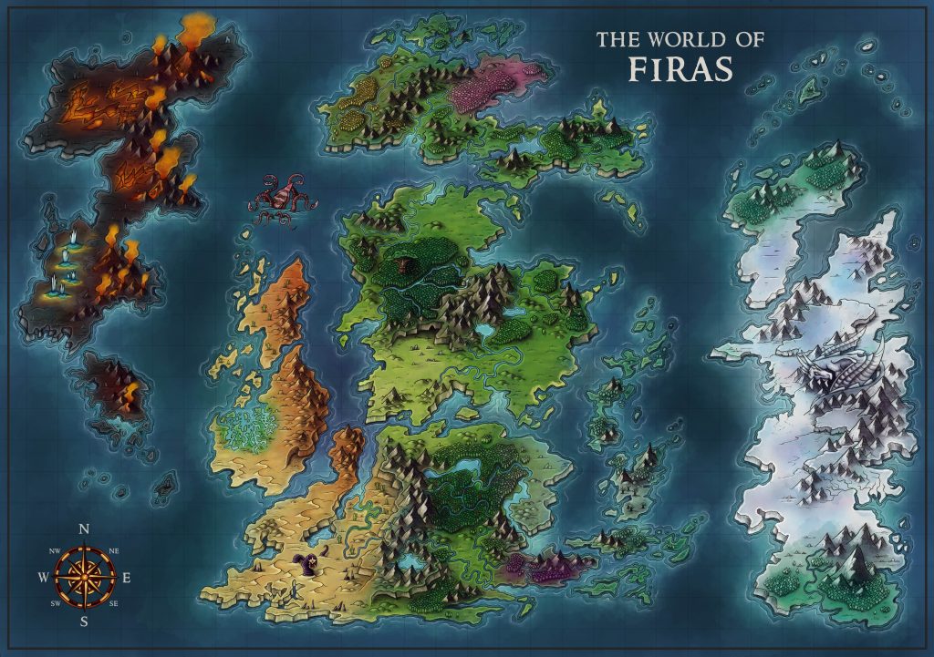 World Anvil Map Creator Featuring Caeora And Blue Sword Games - World Anvil Blog